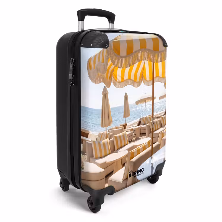 CaseSwap - Plage - Transats - Vacances - Moderne - Jaune — 2