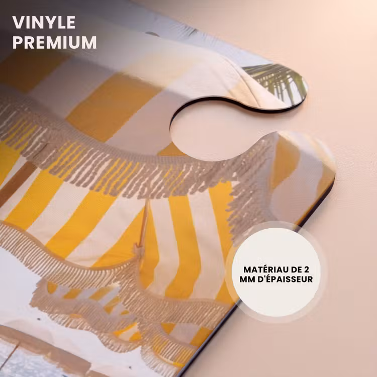 CaseSwap - Plage - Transats - Vacances - Moderne - Jaune — 5