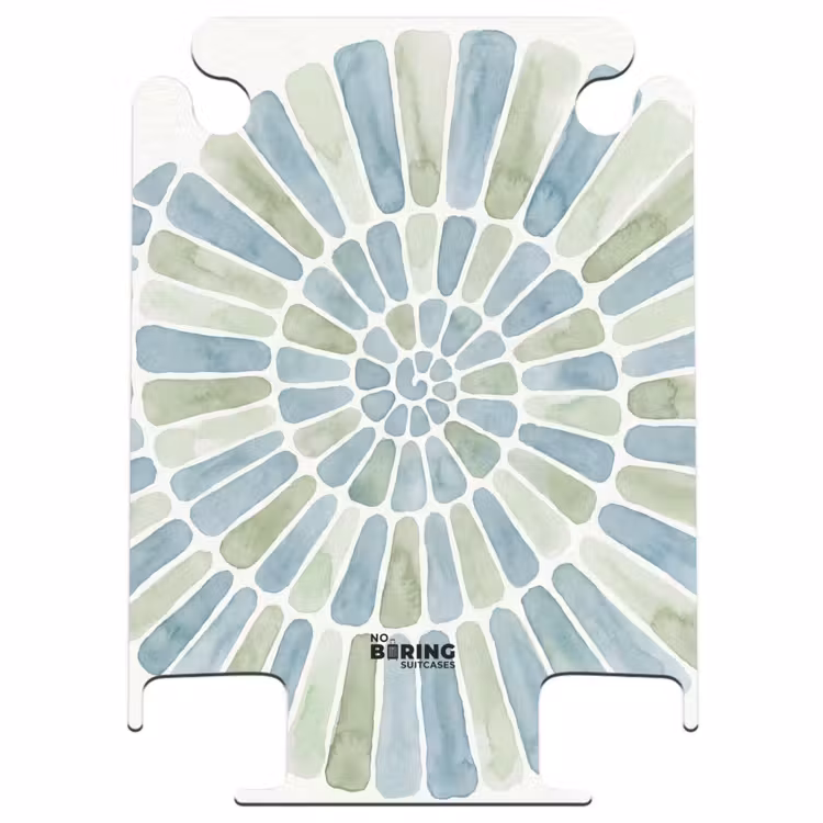 CaseSwap - Résumé - Spirale - Motif - Moderne - Bleu - Vert — 1