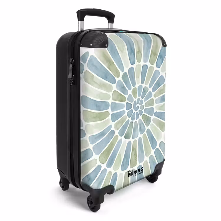CaseSwap - Résumé - Spirale - Motif - Moderne - Bleu - Vert — 2