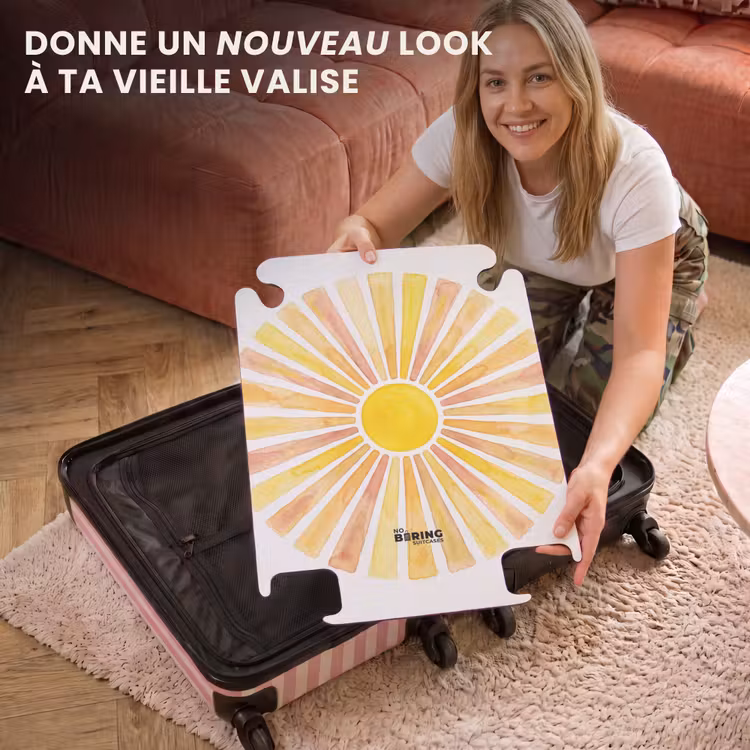 CaseSwap - Soleil - Rayons - Aquarelle - Jaune - Abstrait — 3