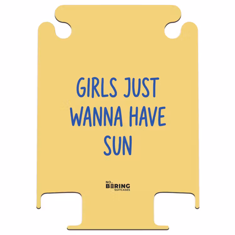 CaseSwap - Texte - Soleil - Été - Moderne - Jaune — 1