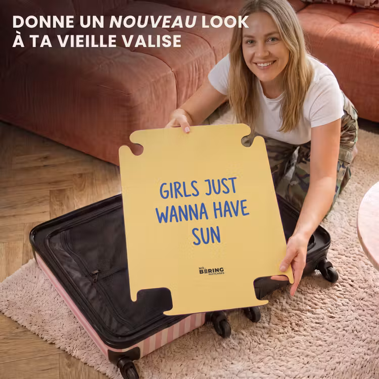 CaseSwap - Texte - Soleil - Été - Moderne - Jaune — 3