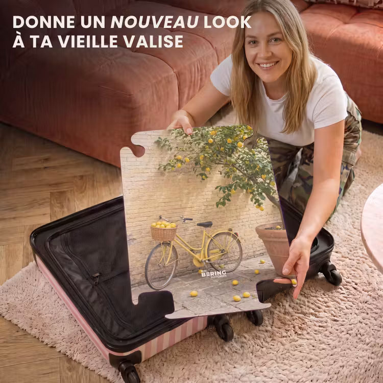 CaseSwap - Vélo - Panier - Nourriture - Jaune - Été — 3