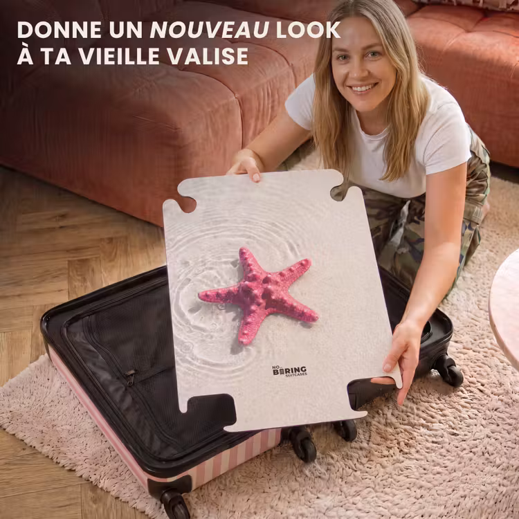CaseSwap - Vie marine - Étoile de mer - Plage - Rose - Eau — 3