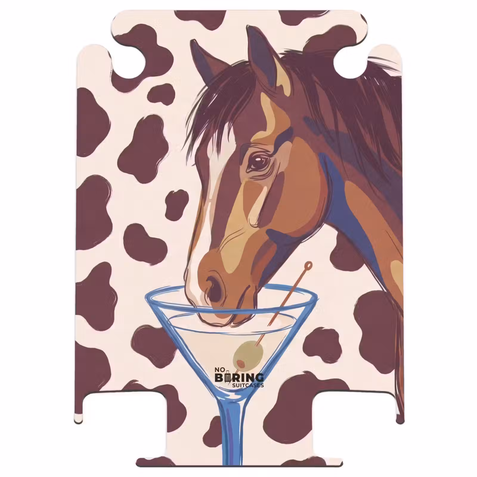 CaseSwap - Cheval - Martini - Animaux - Abstrait - Marron — 1