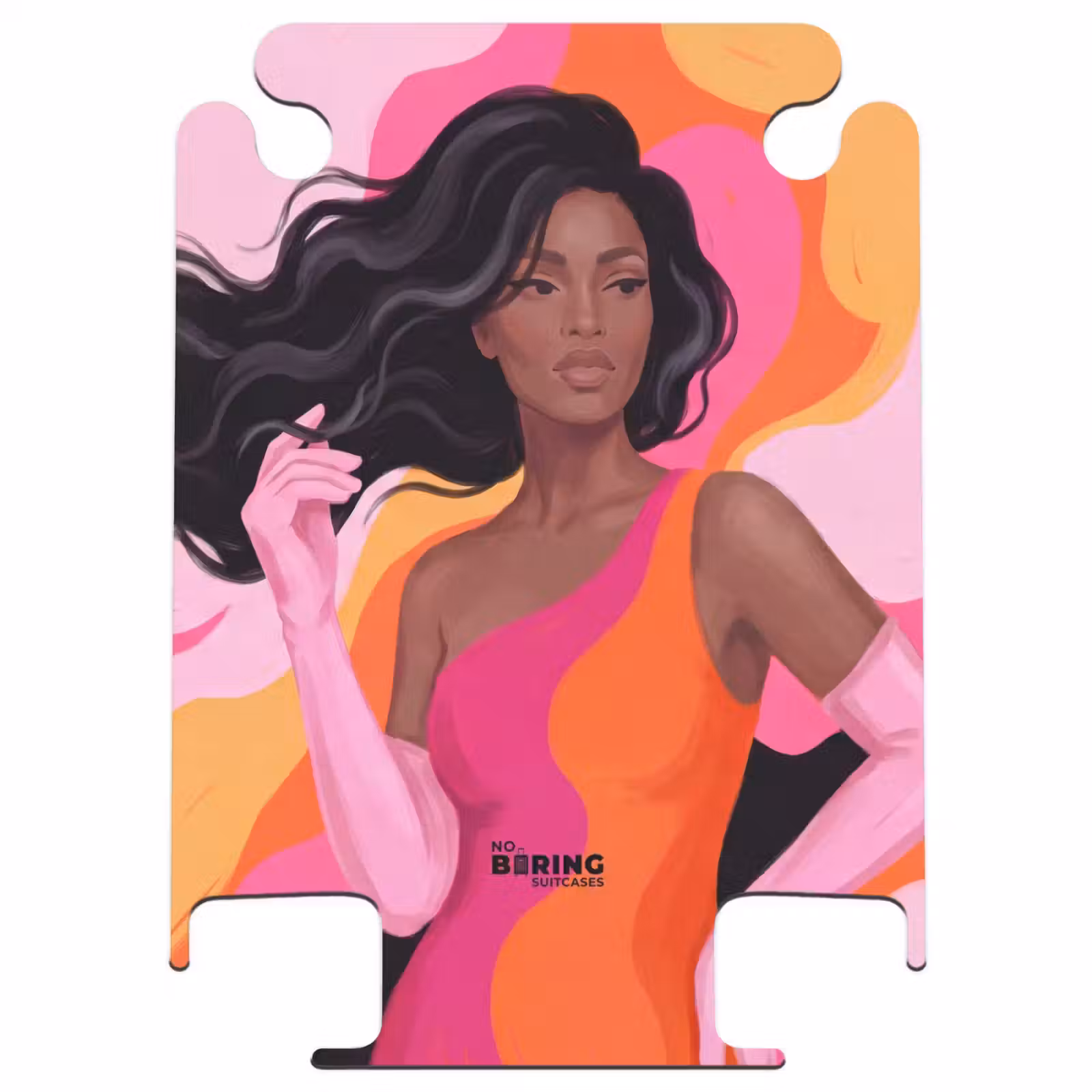 CaseSwap - Femme - Portrait - Coloré - Moderne - Art — 1