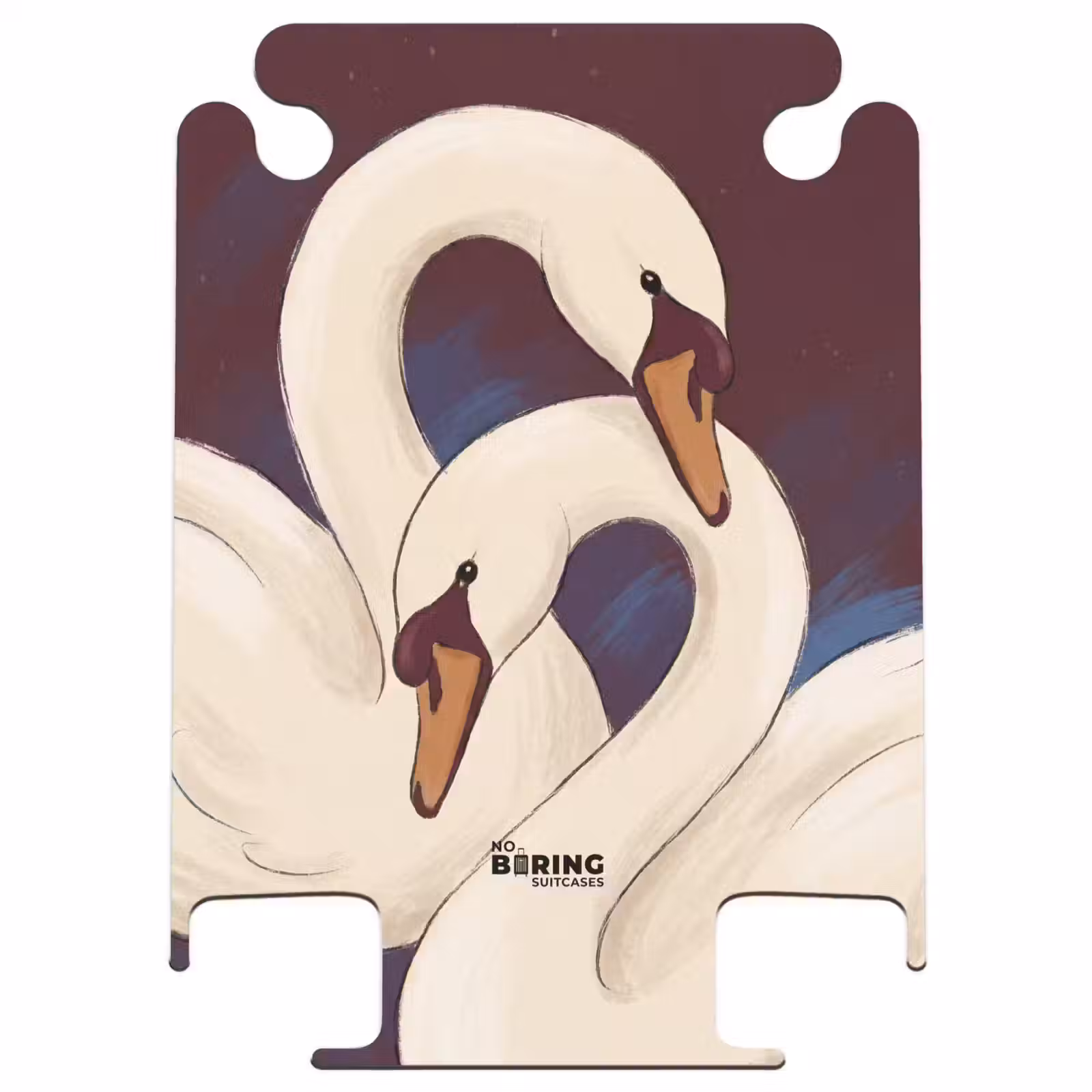 CaseSwap - Oiseau - Couple - Amour - Abstrait - Blanc — 1