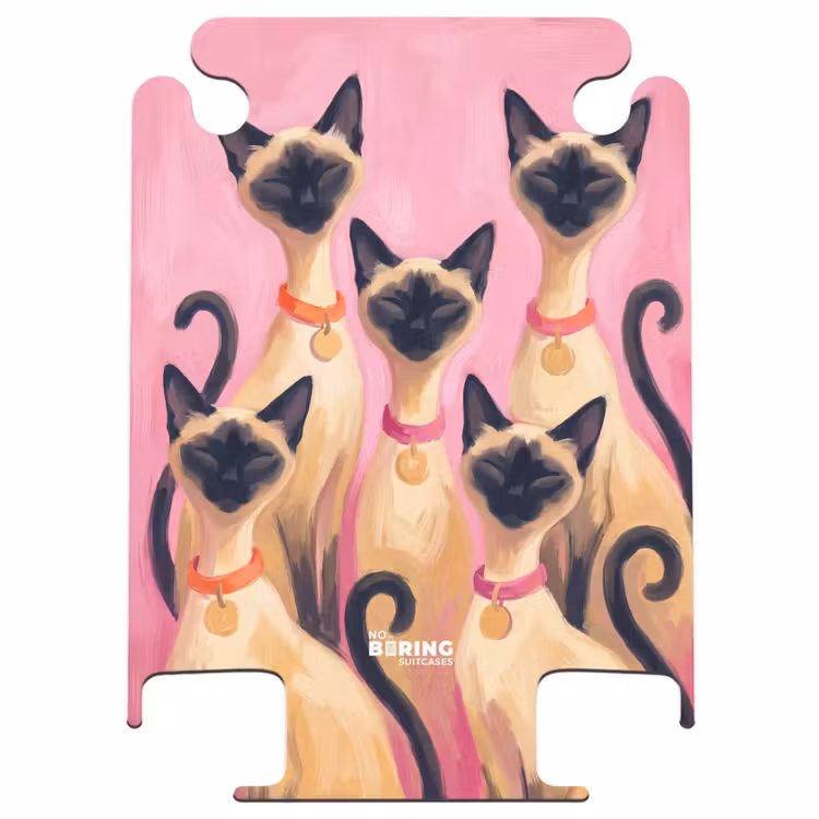 CaseSwap - Chat - Groupe - Animaux - Moderne - Rose — 1