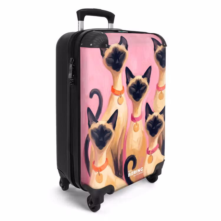 CaseSwap - Chat - Groupe - Animaux - Moderne - Rose — 2