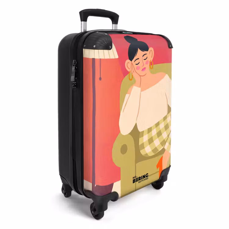 CaseSwap™ - Femme - Calme - Intérieur - Moderne - Art — 2