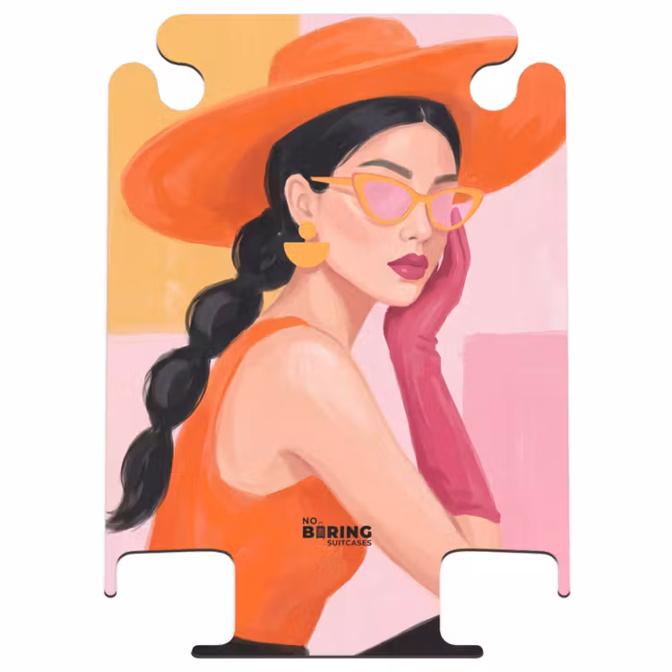 CaseSwap - Femme - Chapeau - Mode - Moderne - Orange — 1