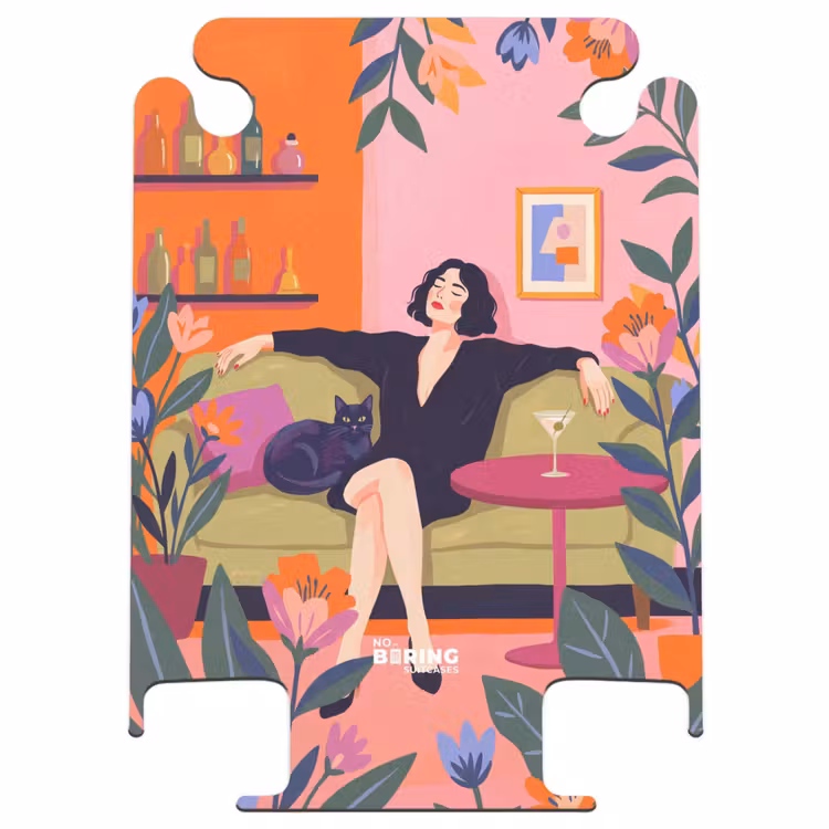 CaseSwap - Femme - Chat - Intérieur - Moderne - Coloré — 1
