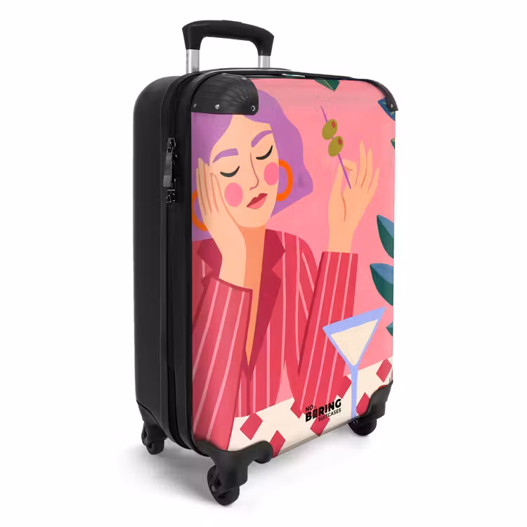 CaseSwap™ - Femme - Cocktail - Fleurs - Moderne - Rose — 2