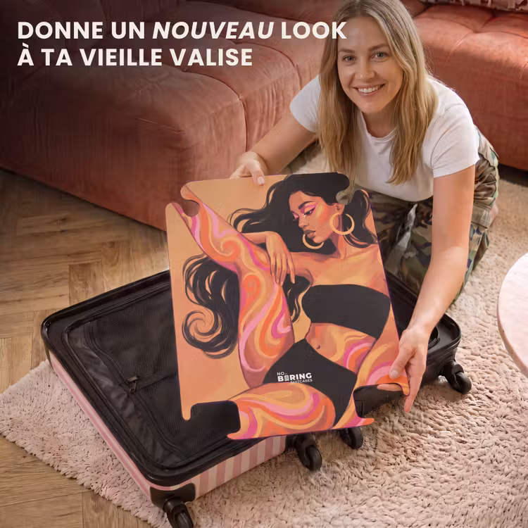 CaseSwap™ - Femme - Portrait - Abstrait - Moderne - Coloré — 3