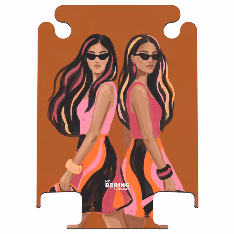 CaseSwap - Personnes - Duo - Mode - Illustration - Coloré — 1