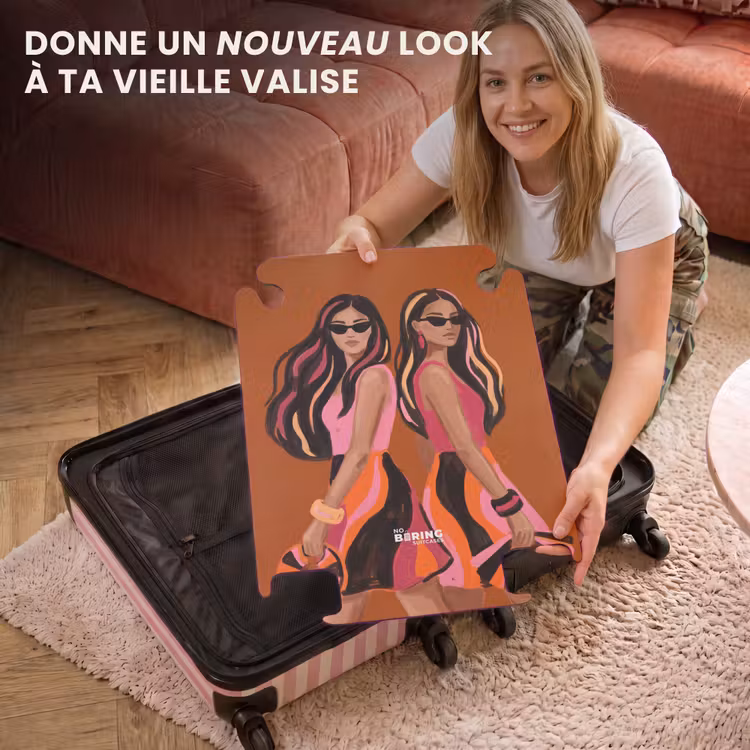 CaseSwap - Personnes - Duo - Mode - Illustration - Coloré — 3