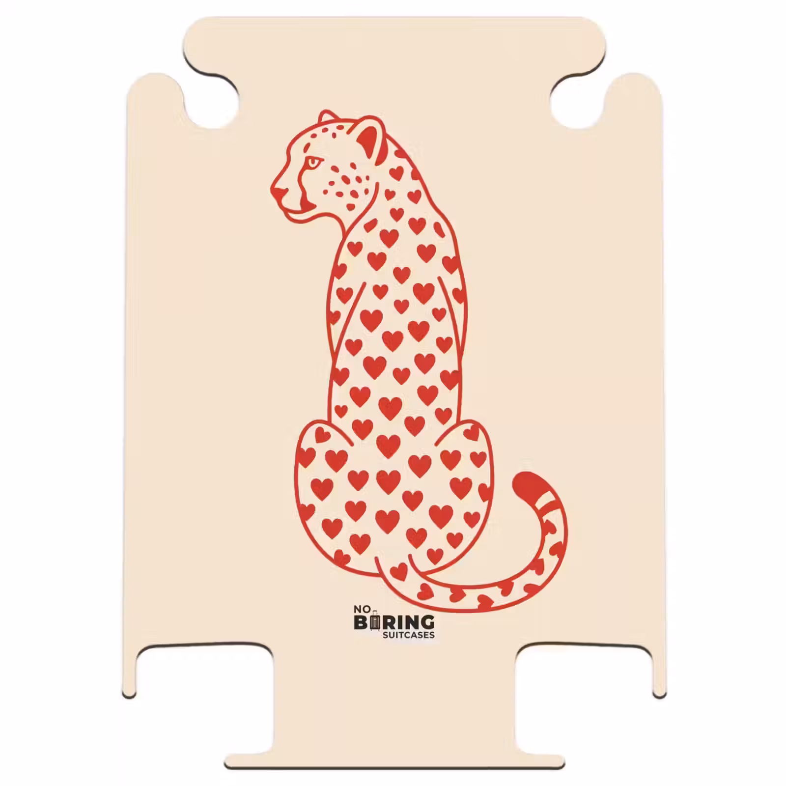 CaseSwap - Chat - Cœurs - Animaux - Moderne - Rouge — 1