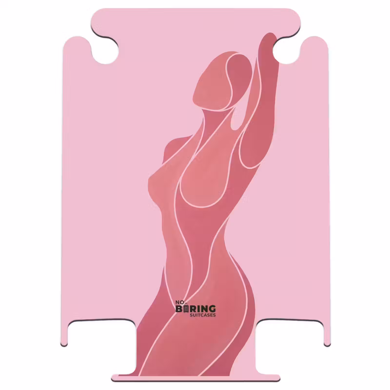 CaseSwap™ - Femme - Corps - Abstrait - Rose — 1