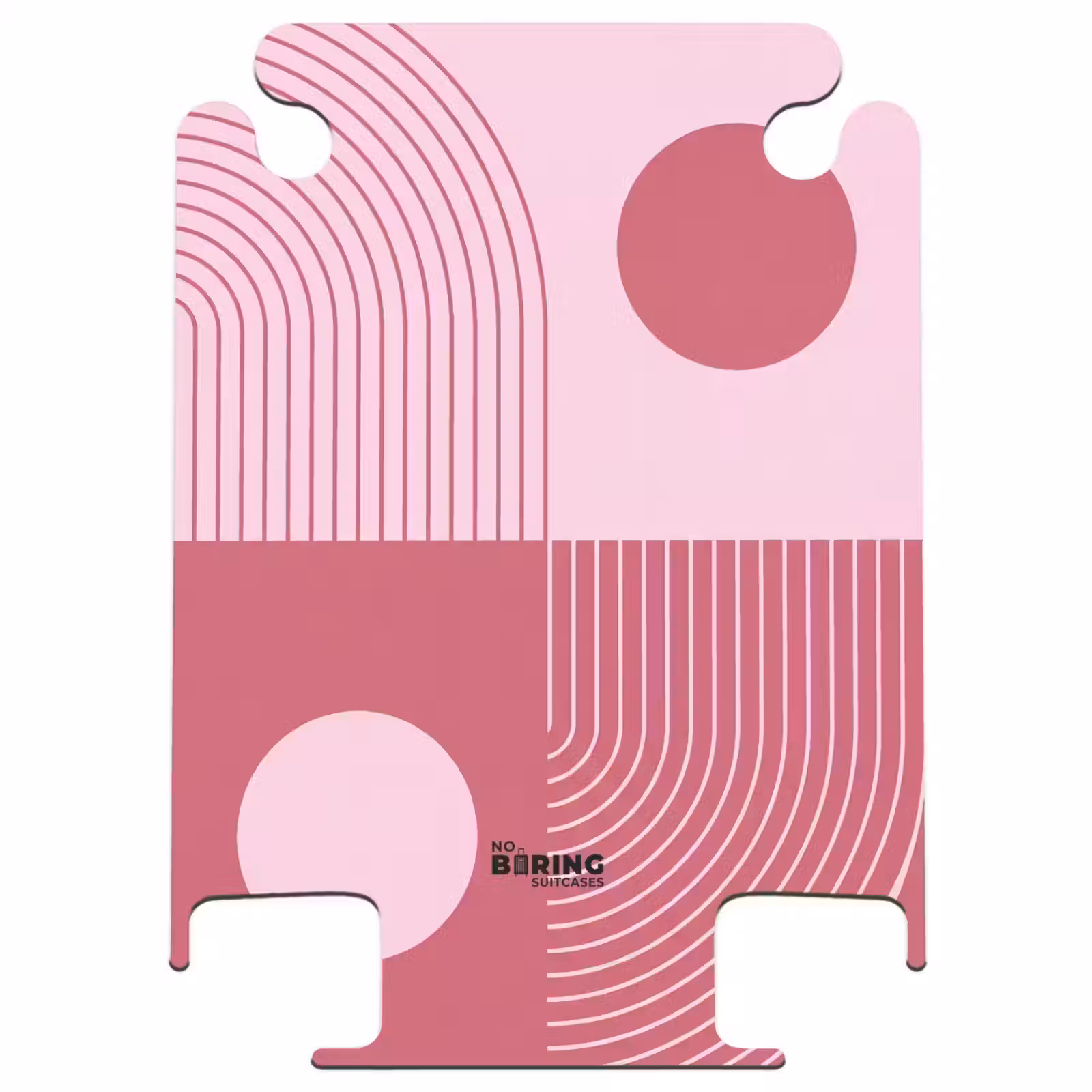CaseSwap - Géométrie - Motif - Abstrait - Rose - Moderne — 1