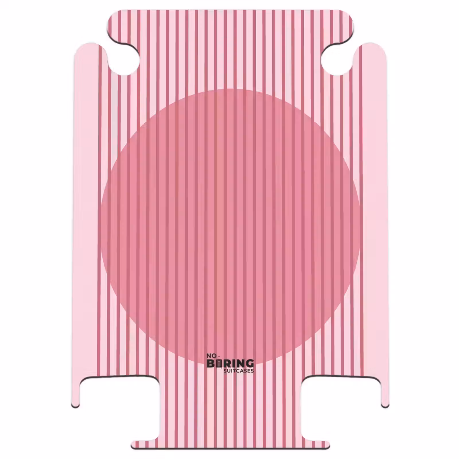 CaseSwap - Résumé - Rayures - Ovale - Rose - Moderne — 1