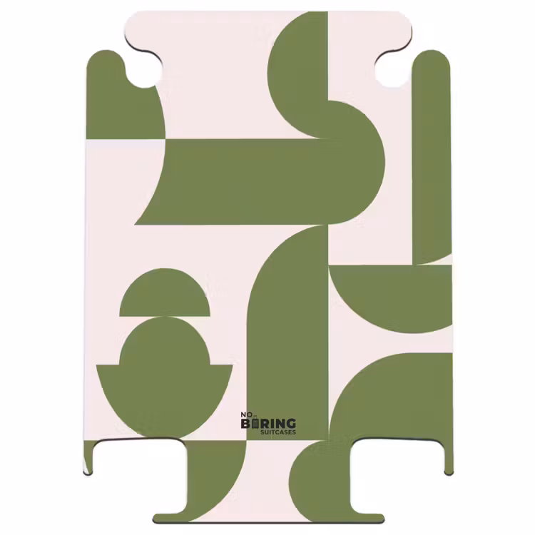 CaseSwap™ - Abstrait - Géométrie - Moderne - Vert - Blanc — 1