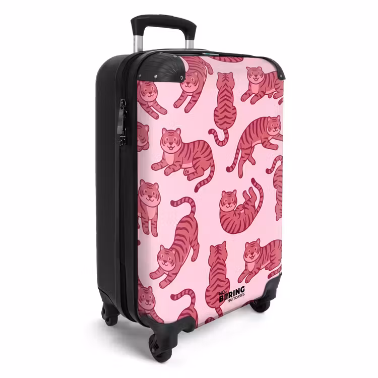 CaseSwap™ - Animaux - Motif - Rose - Ludique - Dessin animé — 2