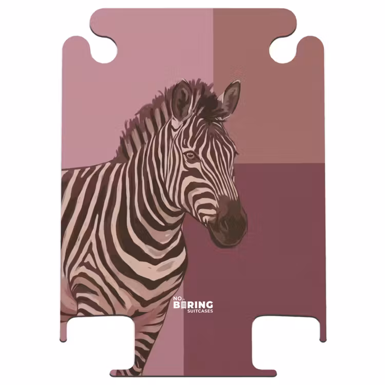 CaseSwap™ - Animaux - Tête de zèbre - Faune sauvage - Moderne - Marron — 1