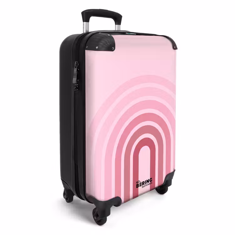 CaseSwap - Arc-en-ciel - Rose - Abstrait - Moderne - Minimaliste — 2
