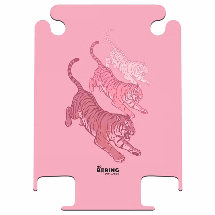CaseSwap™ - Chat - En train de sauter - Animaux - Rose - Moderne — 1