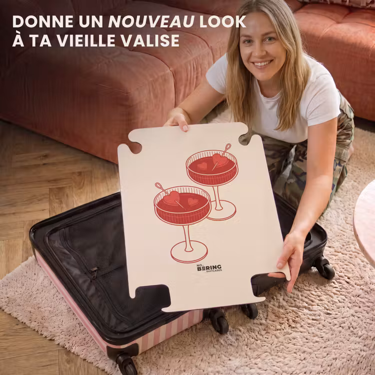 CaseSwap - Cocktail - Cœurs - Amour - Illustration - Rouge — 3