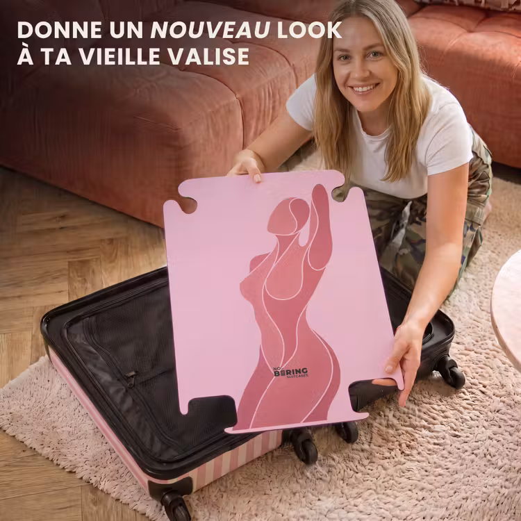 CaseSwap™ - Femme - Corps - Abstrait - Rose — 3