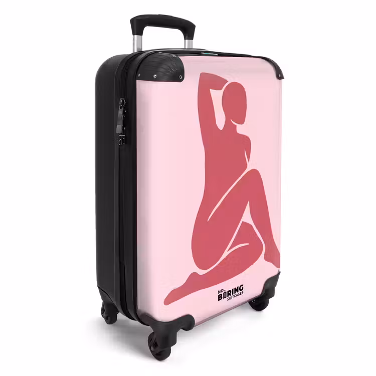 CaseSwap - Femme - Silhouette - Abstrait - Moderne - Rose — 2