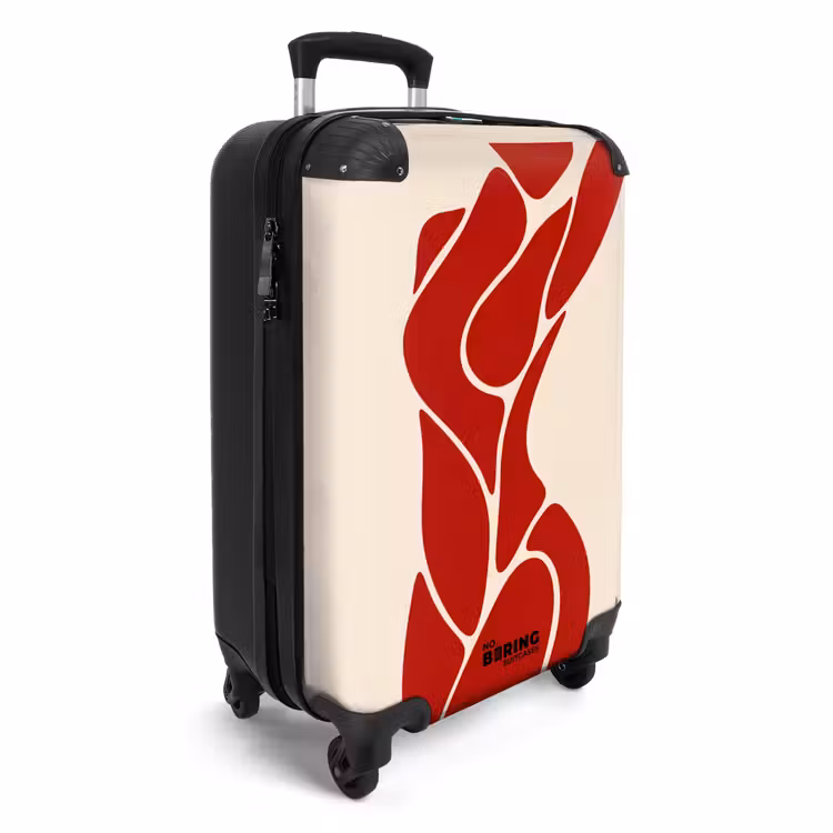 CaseSwap™ - Femme - Silhouette - Abstrait - Moderne - Rouge — 2