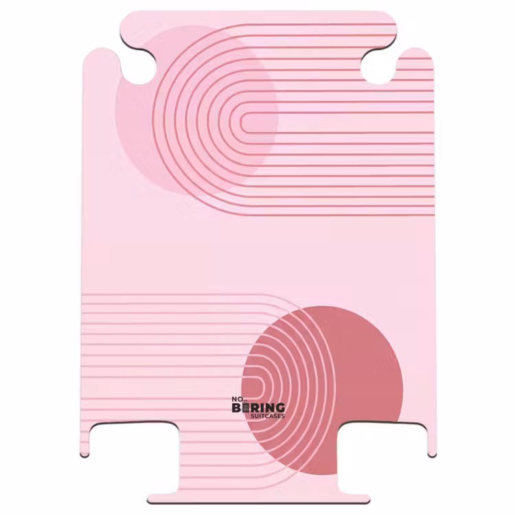 CaseSwap - Formes - Lignes - Minimaliste - Rose — 1