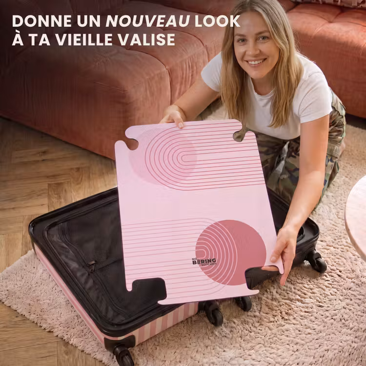 CaseSwap - Formes - Lignes - Minimaliste - Rose — 3