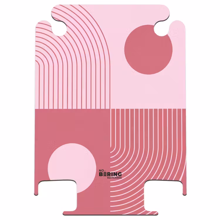 CaseSwap - Géométrie - Motif - Abstrait - Rose - Moderne — 1