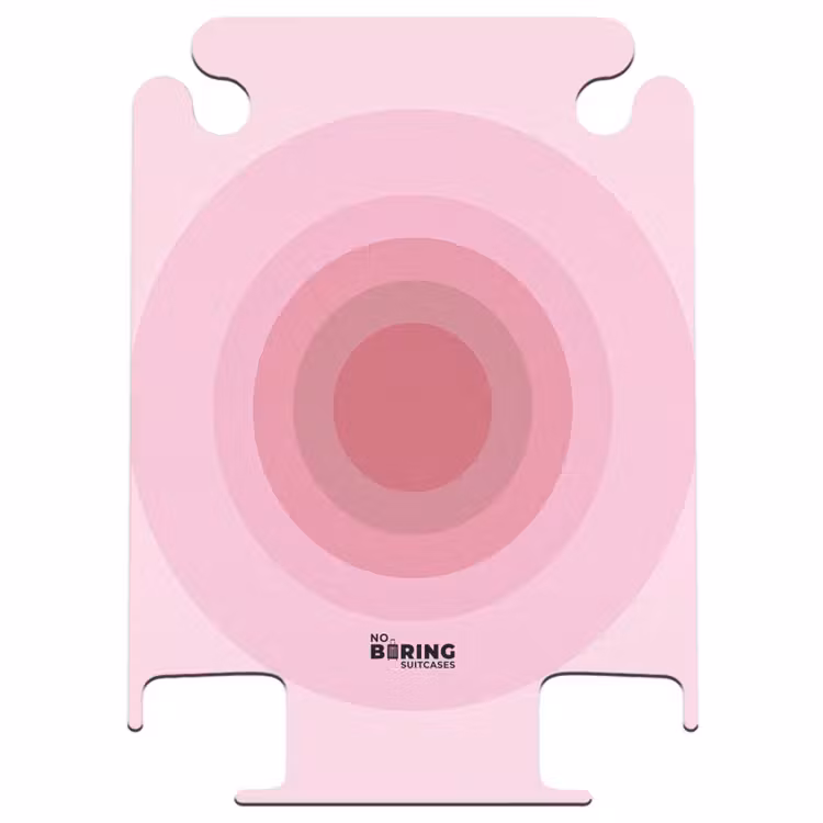 CaseSwap - Motif - Cercles - Abstrait - Rose - Moderne — 1