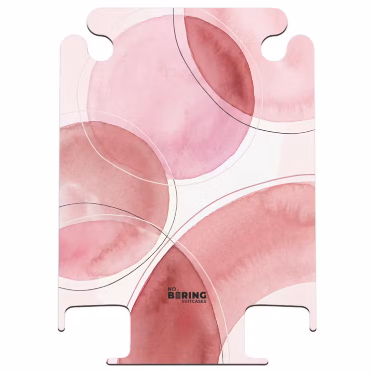 CaseSwap™ - Résumé - Cercles - Moderne - Rose - Art — 1