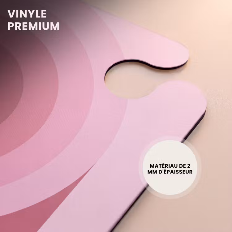 CaseSwap - Résumé - Cercles - Rayures - Moderne - Rose — 5