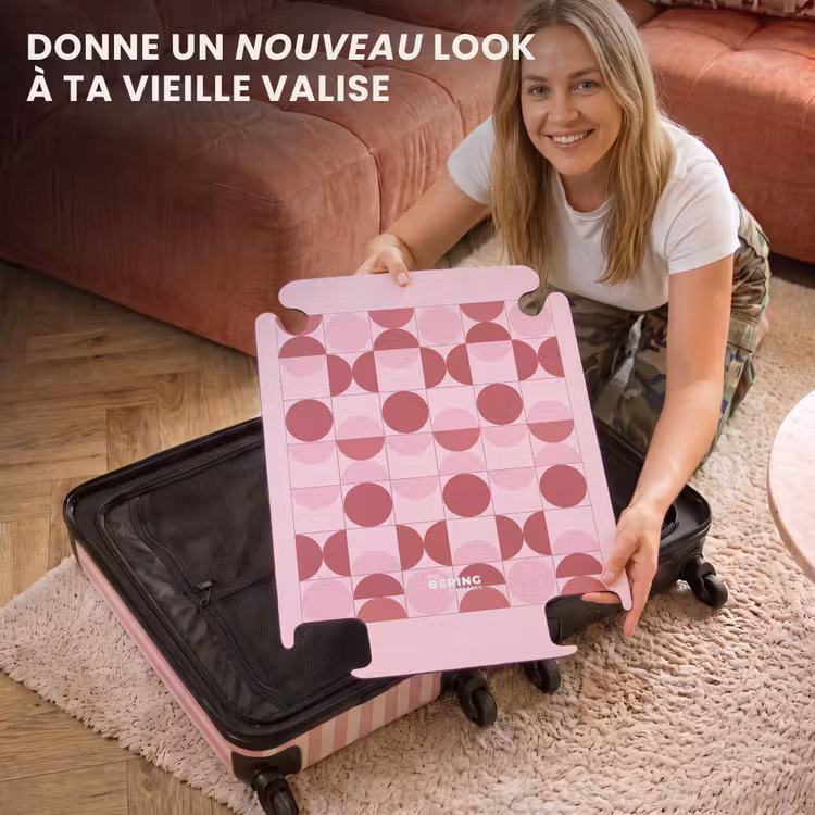 CaseSwap - Résumé - Géométrique - Cercles - Rose - Moderne — 3