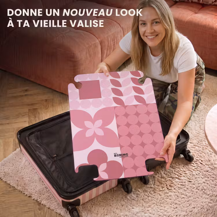 CaseSwap - Résumé - Géométrique - Motif - Moderne - Rose — 3