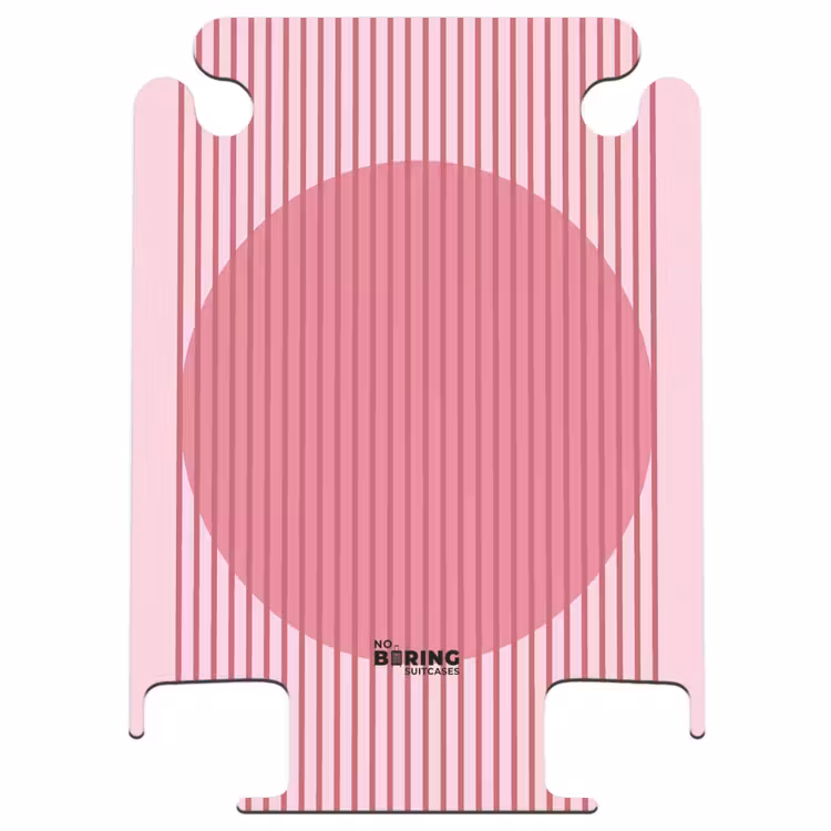CaseSwap - Résumé - Rayures - Ovale - Rose - Moderne — 1