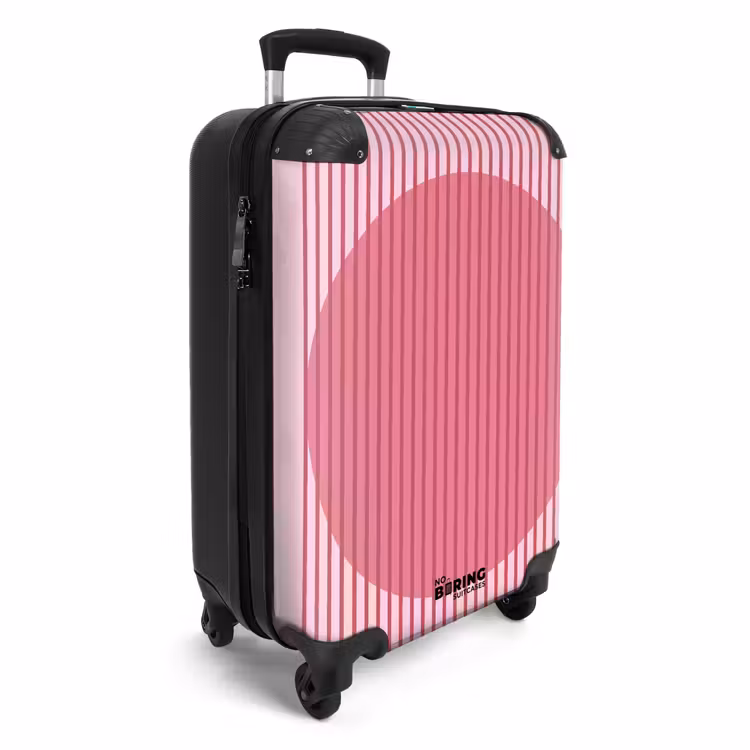 CaseSwap - Résumé - Rayures - Ovale - Rose - Moderne — 2
