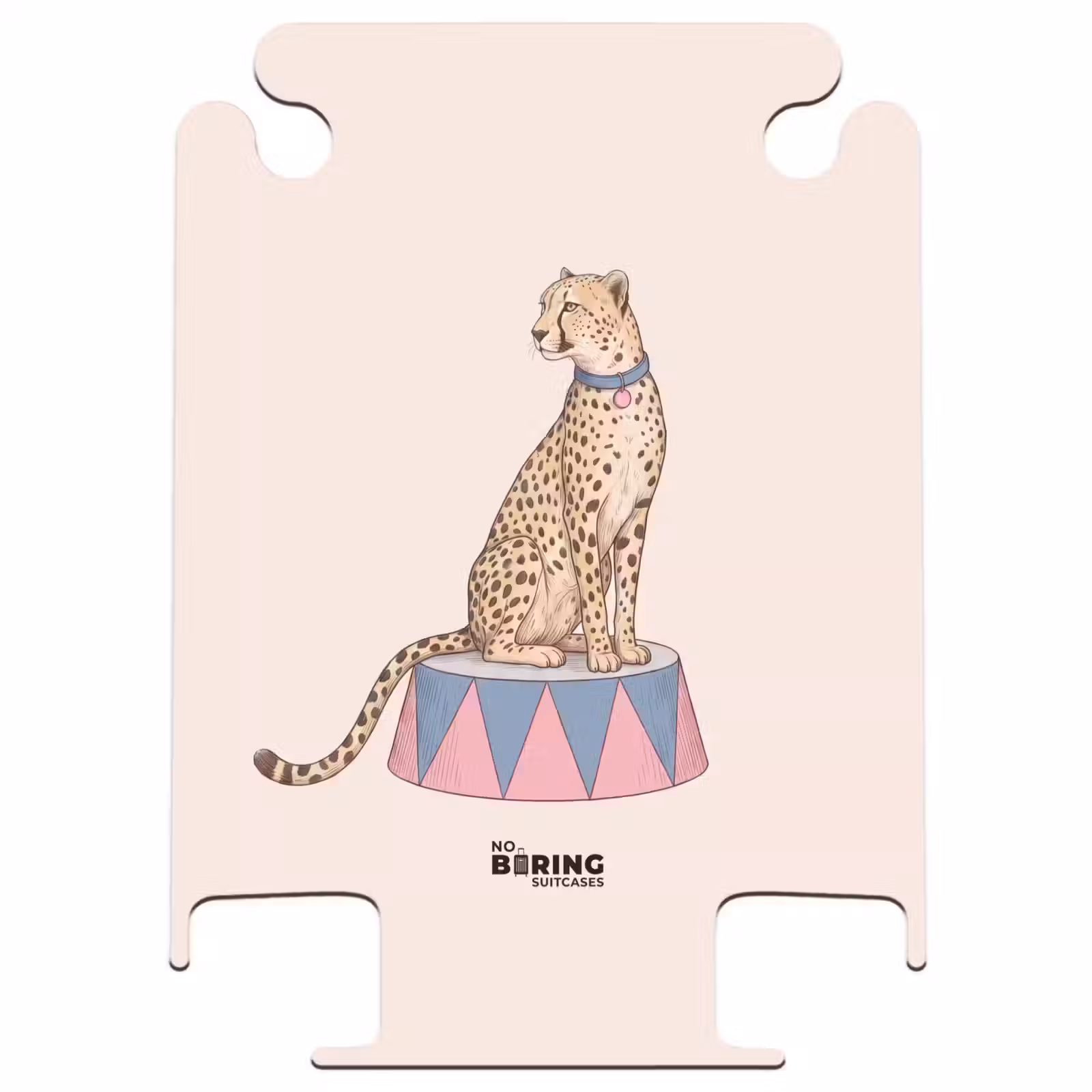 CaseSwap™ - Animaux - Cirque - Illustration - Vintage - Rose — 1