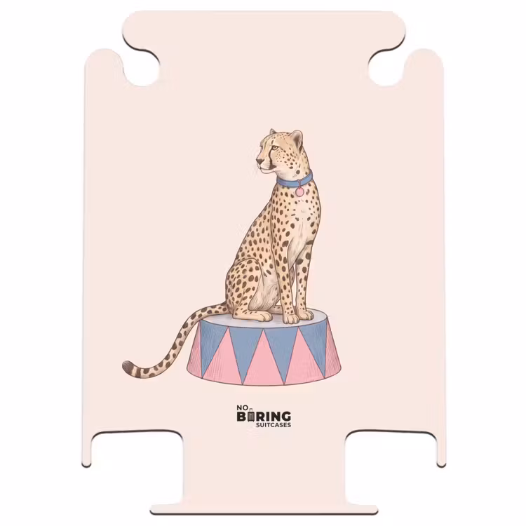 CaseSwap™ - Animaux - Cirque - Illustration - Vintage - Rose — 1