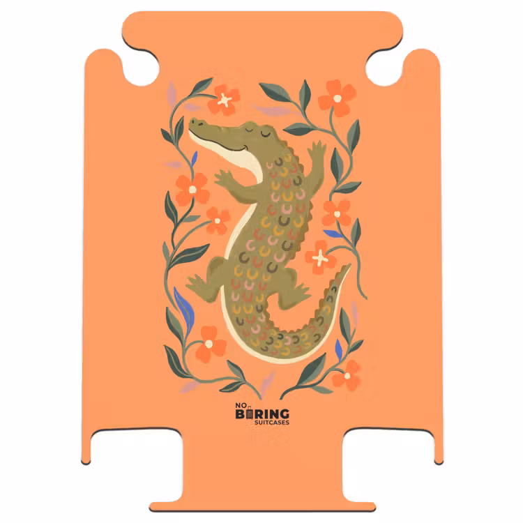 CaseSwap - Animaux - Fleurs - Orange - Illustration - Nature — 1