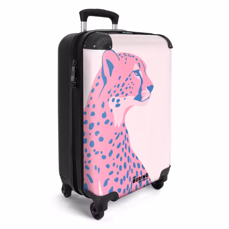 CaseSwap™ - Animaux - Profil - Abstrait - Rose - Bleu — 2
