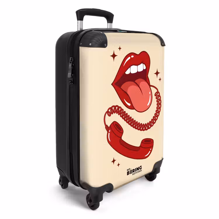 CaseSwap - Bouche - Téléphone - Pop art - Rouge - Illustration — 2