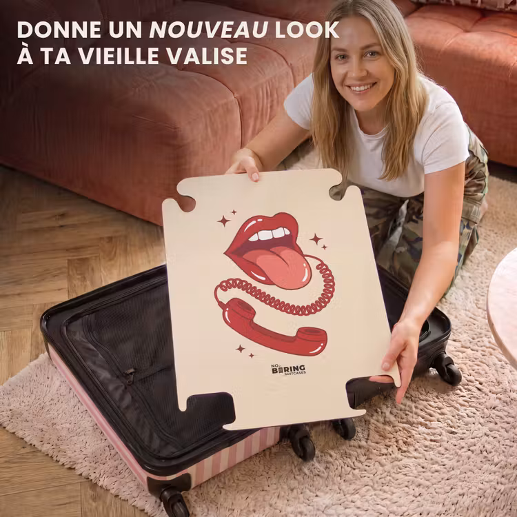 CaseSwap - Bouche - Téléphone - Pop art - Rouge - Illustration — 3